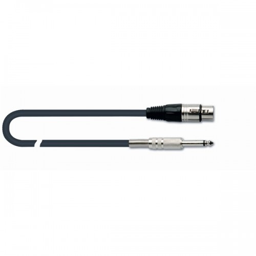 Quiklok MX-777-5 Cavo XLR Femmina/Jack Mono