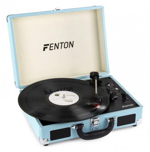 Fenton RP115 Turntable Blue