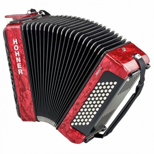 HOHNER Bravo Ii 60 Rosso A16972 Silentkey