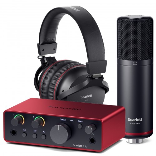 Focusrite Scarlett Solo Studio (4th Gen)