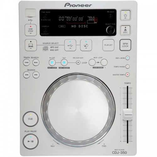 Pioneer DJ CDJ350 White