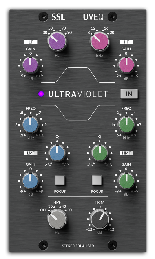 SSL 500-Series UltraViolet EQ