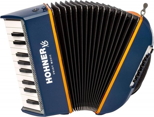 HOHNER XS Accordion Blu/Orange with Bag