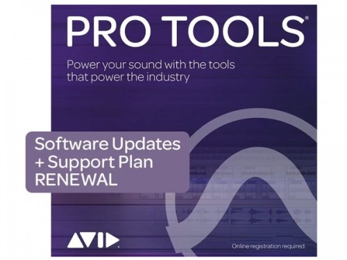 Avid Pro Tools 1 Year Updates + Support Plan (Reinstatement)