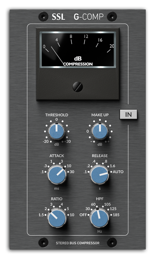 SSL 500-Series G-Comp Stereo Bus Compressor MkII