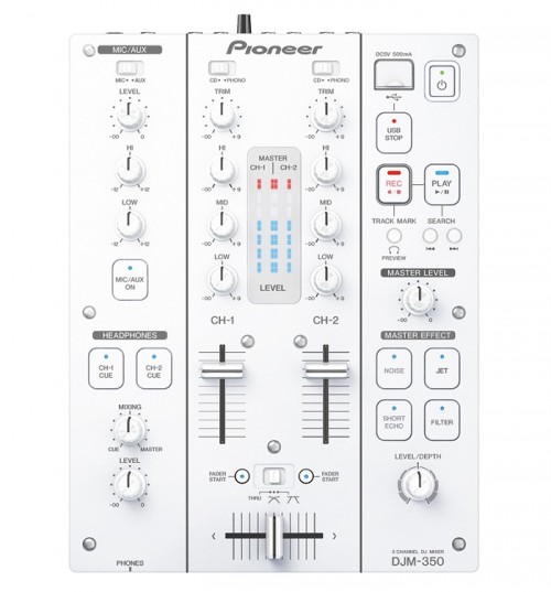 Pioneer DJ DJM350 W White