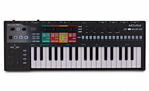 Arturia KeyStep Pro Black Limited Edition + 14 Cavi CV Omaggio