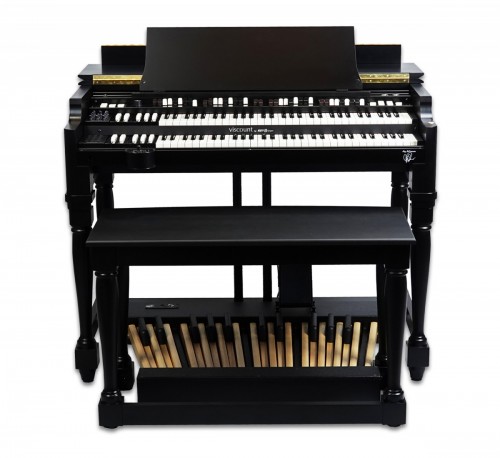 Viscount Legend Black Setup con panca e supporto