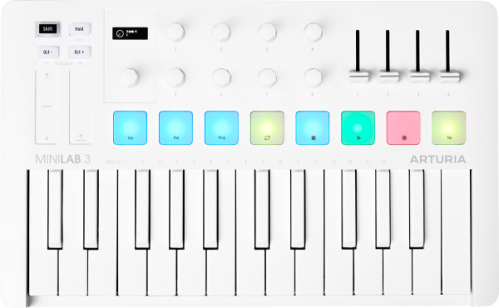 Arturia Minilab 3 Alpine White