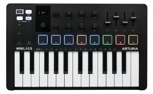 Arturia MiniLab 3 Black Edition