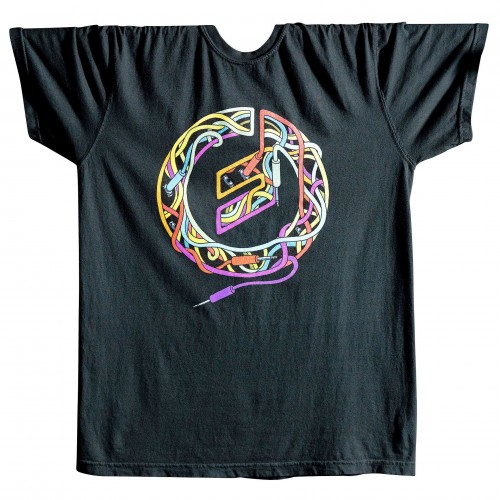 MOOG MUSIC Tangled Icon Shirt Black Medium