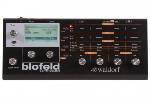 Waldorf Blofeld SHADOW EDIT. Black