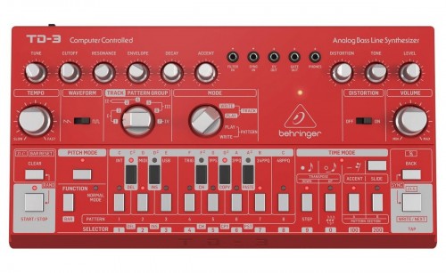 Behringer TD-3 RD Red