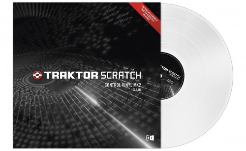 Native Instruments Traktor Scratch Control Vinyl MKII Clear