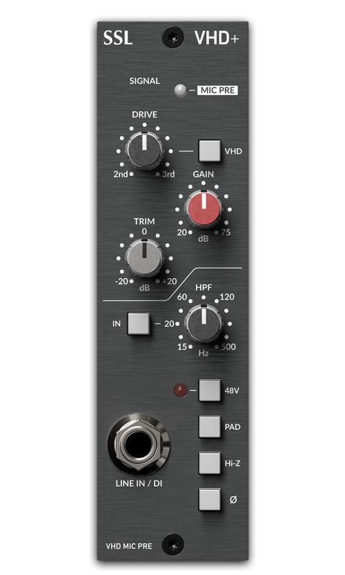 SSL 500-Series VHD+ Preamp