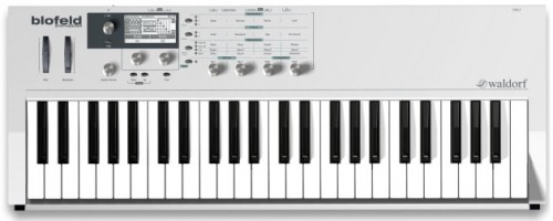 Waldorf Blofeld keyboard bianco