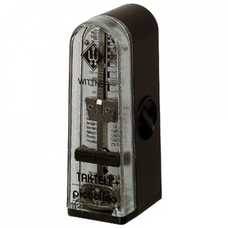 Wittner 890161 Taktell Piccolino metronomo nero