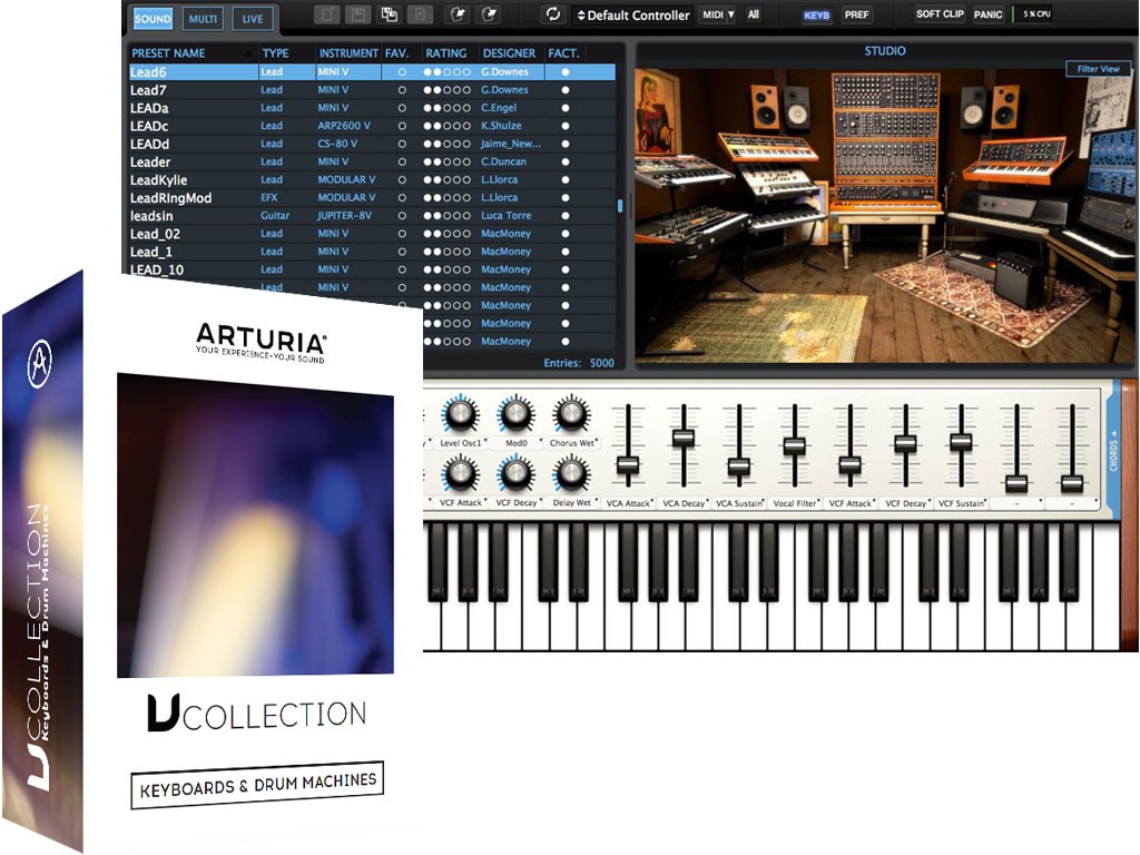 arturia v collection 4 rtas arturia v collection 4 rtas