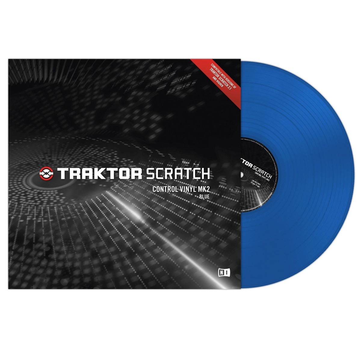 Native Instruments Traktor Scratch Control Vinyl MKII Blue