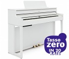 Roland HP-704 WH White Satin