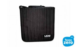 UDG CD Wallet 128 Black Grey Stripe 