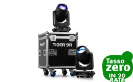 Beamz Tiger 9R 2pcs con flightcase