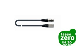 Quiklok MX-775-9 Cavo XLR Maschio/XLR Femmina
