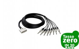 ALVA D-Sub 25 8 x TRS Stereo 3m