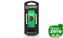 IBOX MUSICAL Damper DM SM05 Metallic Green Leather / Iron Tag