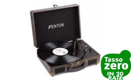 Fenton RP115B Record Player Bt Brown Wood