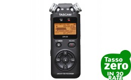 TASCAM DR05 V2 + MicroSD 4GB OMAGGIO! 