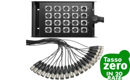 Quiklok BOX-636-10K Stage Box Audio System