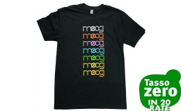 MOOG MUSIC Rainbow Spectrum Tee Large