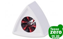 Rycote 107308 Portalogo Universale Triangolare White