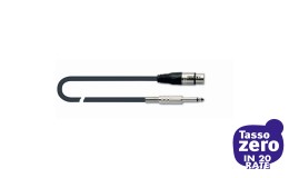 Quiklok MX-777-5 Cavo XLR Femmina/Jack Mono