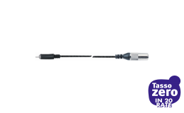 Quiklok AD-14-3K Cavo RCA Maschio/Presa Jack Mono