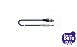 Quiklok MX-777-3 Cavo XLR Femmina/Jack Mono
