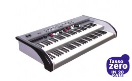 Tastiera midi doppio manuale, 2x61 waterfall