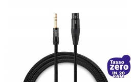 WARM AUDIO Cavo Premier XLR Femmina a TRS Maschio 0.9 mt