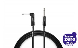 WARM AUDIO Cavo Patch TS con connettori angolati 0.2 mt