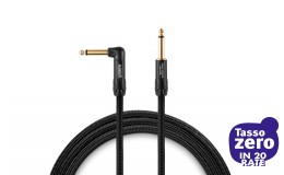 WARM AUDIO Cavo Patch TS con connettori angolati 0.2 mt