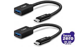 SYNTECH Cavo Adattatore USB C a USB (2 pz)
