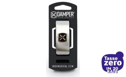 IBOX MUSICAL Damper DM SM01 Metallic Silver Leather / Iron Tag