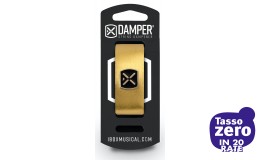 IBOX MUSICAL Damper DM SM02 Metallic Gold Leather / Iron Tag