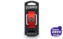 IBOX MUSICAL Damper DM SM04 Metallic Red Leather / Iron Tag