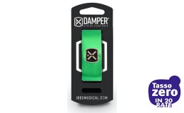 IBOX MUSICAL Damper DM SM05 Metallic Green Leather / Iron Tag