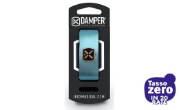 IBOX MUSICAL Damper DM SM06 Metallic Blue Leather / Iron Tag