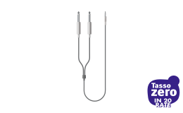 TEENAGE ENGINEERING field cavo audio, 3.5 mm - 2 x 6.35 mm