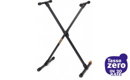 Hercules KS118B Travlite Single X-keyboard Stand
