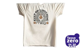 MOOG MUSIC Keep On Listening Tee XL